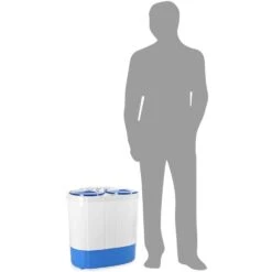 DB003 Mini-Waschmaschine Schleuder 2kg -Einrichtungsgeschäft 10006738 yy 0006 titel groessenvergleich oneconcept mnw db003