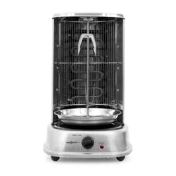 Kebap Master Vertikalgrill 1800W Edelstahl Inkl. Spieß Set -Einrichtungsgeschäft 10009353 yy 0003 front oneconcept vertikalgrill