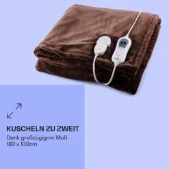 Dr. Watson XL Heizdecke 120W 3 Temperaturstufen 180x130 Cm Bedienteil -Einrichtungsgeschäft 10024005 de 0005 logo