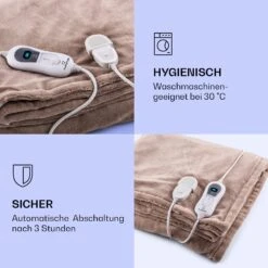 Dr. Watson XL Heizdecke 120 W 3 Stufen 180 X 130 Cm Bedienteil -Einrichtungsgeschäft 10024006 de 0004 logo