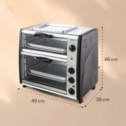All-You-Can-Eat Doppel-Backofen Grillplatte 42 Liter 2350 Watt -Einrichtungsgeschäft 10026452 yy 0005 logo