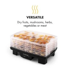 Bananarama Dörrautomat Schwarz 550W Trockner Dehydrator 6 Etagen 15 Bananarama Dörrautomat Schwarz 550W Trockner Dehydrator 6 Etagen -Einrichtungsgeschäft 10027831 yy 0008 logo Klarstein Bananarama Doerrautomat schwarz reedit