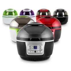 VitAir Turbo Heißluftfritteuse Grau-schwarz 1400W Grillen Backen 9l 21 VitAir Turbo Heißluftfritteuse Grau-schwarz 1400W Grillen Backen 9l -Einrichtungsgeschäft 10028290 yy 0012 variant