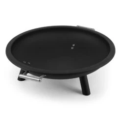 Trino Feuerschale Feuerkorb Terrassenofen Ø 80 Cm Stahl Schwarz -Einrichtungsgeschäft 10028489 yy 0006 titel 06 Blumfeldt Trino Feuerschale
