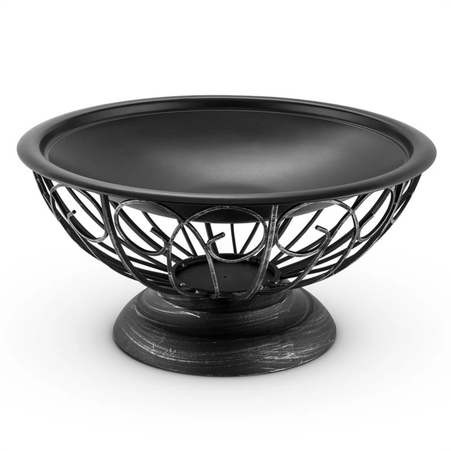 Tulip Feuerschale Ø75cmGrill Feuerstelle Funkenschutz Stahl Brüniert 4 Tulip Feuerschale Ø75cmGrill Feuerstelle Funkenschutz Stahl Brüniert – Bild 4