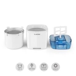 Creamberry Eiscremebereiter Flaschenkühler Frozen Yogurt 1,5l Weiß -Einrichtungsgeschäft 10028925 yy 0003 logo Klarstein Creamberry Eisbereiter reedit