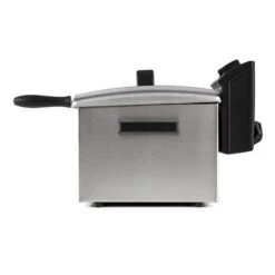 QuickPro XXL 3000 Fritteuse 5l 1,5kg 3000W Timer Edelstahl -Einrichtungsgeschäft 10029073 yy 0005 titel side Klarstein QuickPro XXL 3000 Fritteuse