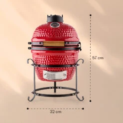 Princesize Kamado-Grill Keramikgrill Edelstahl-Grillrost Smoker BBQ -Einrichtungsgeschäft 10029124 yy 0006 logo