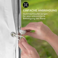 Sommerfest 3x6m 500 G/m² Partyzelt Festzelt PVC Wasserdicht Feuerfest -Einrichtungsgeschäft 10029432 de 0008 logo