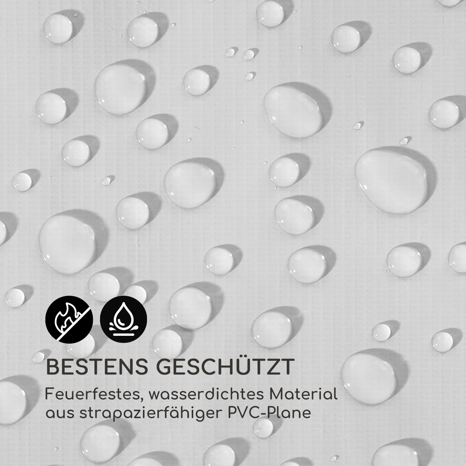 Sommerfest 4x8m 500 G/m² Partyzelt Festzelt PVC Wasserdicht Feuerfest 4 Sommerfest 4x8m 500 G/m² Partyzelt Festzelt PVC Wasserdicht Feuerfest – Bild 4