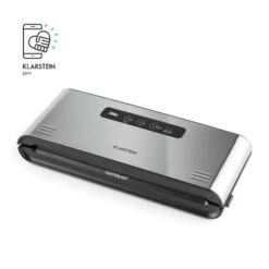 Foodlocker Pro Vakuumierer 30 Cm 120W -0,8 Bar 12 L/min Edelstahl -Einrichtungsgeschäft 10029742 yy 0008 logo Klarstein Foodlocker Pro Vakuumierer 120W