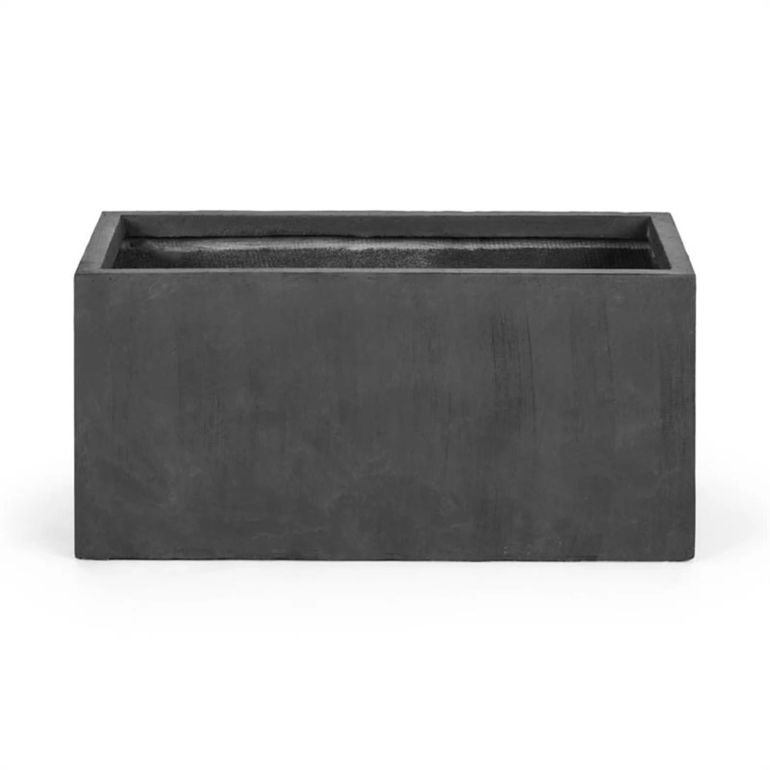 Solidflor Pflanzkübel Pflanzgefäß 79,5x38x38 Cm Fiberton Anthrazit 2 Solidflor Pflanzkübel Pflanzgefäß 79,5x38x38 Cm Fiberton Anthrazit – Bild 2