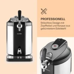 Skal Bierzapfanlage Bierkühler 5l Fässer CO2 Edelstahl -Einrichtungsgeschäft 10030663 de 0003 logo