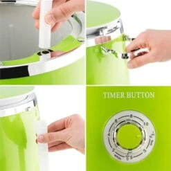 Ecowash-Pico Mini-Waschmaschine Schleuderfunktion 3,5 Kg 380W Grün 14 Ecowash-Pico Mini-Waschmaschine Schleuderfunktion 3,5 Kg 380W Grün -Einrichtungsgeschäft 10030788 yy 0006 detail oneConcept Ecowash Pico Mini Waschmaschine gruen