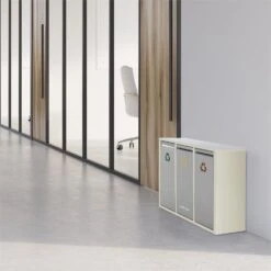 Ordnungshüter 3 Mülleimer Mülltrenner 45L (3 X 15 L) Cremebeige 8 Ordnungshüter 3 Mülleimer Mülltrenner 45L (3 X 15 L) Cremebeige -Einrichtungsgeschäft 10031320 yy 0005 ambient Klarstein Ordnungshueter 3 Muelleimer cremebeige