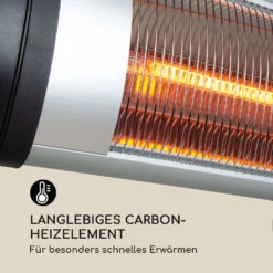 Rising Sun Infrarot-Heizstrahler 3 Leistungsstufen 850/1650/2500W IP34 -Einrichtungsgeschäft 10031346 de 0005 logo