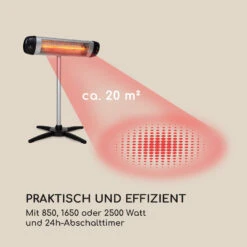 Rising Sun Infrarot-Heizstrahler 3 Leistungsstufen 850/1650/2500W IP34 -Einrichtungsgeschäft 10031346 de 0006 logo