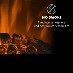 Lausanne Vertical Elektrischer Kamin 1000/2000 W Fernbedienung Dimmer -Einrichtungsgeschäft 10031556 yy 0005 logo Klarstein Lausanne Vertical Elektrischer Kamin reedit