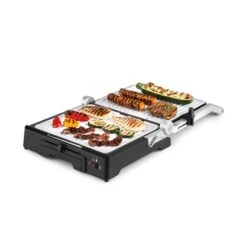 Burgermeister 3-in-1 Kontaktgrill Tischgrill Paninimaker 2000W -Einrichtungsgeschäft 10031664 yy 0004 detail Klarstein Burgermeister 3in1 Kontaktgrill