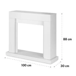 Studio Frame Kamingehäuse MDF Modernes Design -Einrichtungsgeschäft 10031705 yy 0004 logo Stylish design fireplace