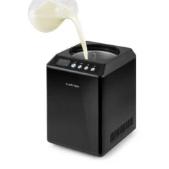 Vanilly Sky Family Eiscremebereiter Frozen Yoghurt 250W 2,5l Schwarz -Einrichtungsgeschäft 10031848 yy 0005 detail Klarstein Vanilly Sky Family Eiscremebereiter schwarz