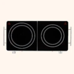 VariCook Duo Kochplatte 3000W Edelstahlgehäuse Tragegriffe -Einrichtungsgeschäft 10032124 yy 0005 logo