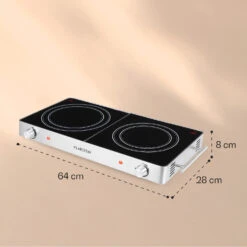 VariCook Duo Kochplatte 3000W Edelstahlgehäuse Tragegriffe -Einrichtungsgeschäft 10032124 yy 0006 logo