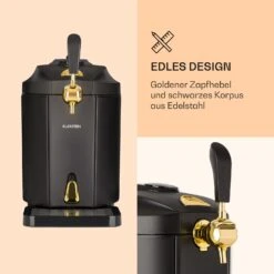 Skal Bierzapfanlage Bierkühler 5l Fässer CO2 Edelstahl Schwarz 9 Skal Bierzapfanlage Bierkühler 5l Fässer CO2 Edelstahl Schwarz -Einrichtungsgeschäft 10032176 de 0003 logo