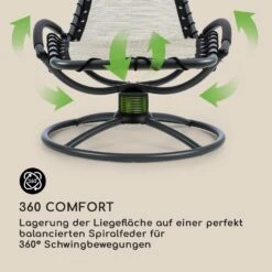 The Chiller Schwingliege 77x85x173cm 360 Comfort ComfortMesh Beige -Einrichtungsgeschäft 10032243 de 0003 logo