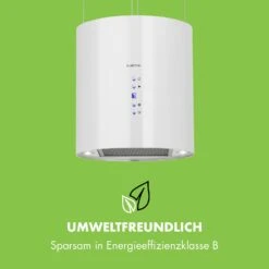 Barett Inselabzugshaube Ø35cm Umluft 558 M³/h LED Aktivkohlefilter -Einrichtungsgeschäft 10032302 de 0006 logo