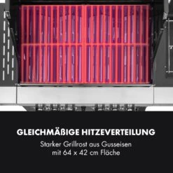 Tomahawk 4.2 SBG Gasgrill 6 Brenner 20,7 KW 64x42cm Grill Edelstahl 16 Tomahawk 4.2 SBG Gasgrill 6 Brenner 20,7 KW 64x42cm Grill Edelstahl -Einrichtungsgeschäft 10032308 de 0007 logo