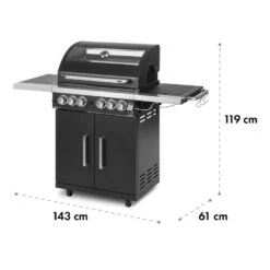 Tomahawk 4.2 SBG Gasgrill 6 Brenner 20,7 KW 64x42cm Grill Edelstahl 21 Tomahawk 4.2 SBG Gasgrill 6 Brenner 20,7 KW 64x42cm Grill Edelstahl -Einrichtungsgeschäft 10032308 yy 0012 logo Klarstein Tomahawk SBG Gasgrill Edelstahl