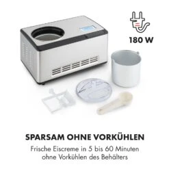 Dolce Bacio Eiscremebereiter Kompressor 2l LCD-Display Touch Edelstahl -Einrichtungsgeschäft 10032322 de 0005 logo