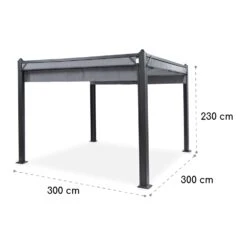Pantheon Cortina Pavillon Mit Dach 3x3m 4 Seitenteile -Einrichtungsgeschäft 10032525 yy 0009 logo