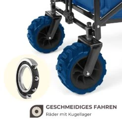 Easy Rider Bollerwagen Bis 70kg Teleskopstange Zusammenklappbar Blau -Einrichtungsgeschäft 10032542 de 0004 logo