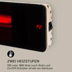 Phantom Heizstrahler Aluminium 900/1800W Fernbedienung Grau -Einrichtungsgeschäft 10032564 de 0003 logo