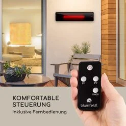 Phantom Heizstrahler Aluminium 900/1800W Fernbedienung Grau -Einrichtungsgeschäft 10032564 de 0008 logo