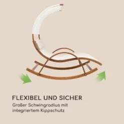 Mauritius Schwingliege Mit Dach ComfortMesh 180kg Max.wetterfest Creme -Einrichtungsgeschäft 10032587 de 0003 logo