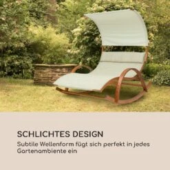 Mauritius Schwingliege Mit Dach ComfortMesh 180kg Max.wetterfest Creme -Einrichtungsgeschäft 10032587 de 0008 logo