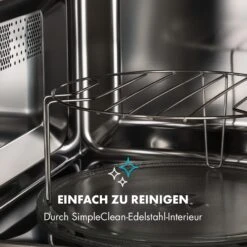 Victoria 20 Einbau-Mikrowelle, 20 L, 800 W, Grill: 1000 W, Schwarz -Einrichtungsgeschäft 10032591 de 0008 logo