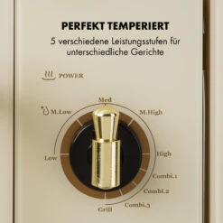Victoria 20 Einbau-Mikrowelle, 20 L, 800 W, Grill: 1000 W, Elfenbein -Einrichtungsgeschäft 10032592 de 0005 logo