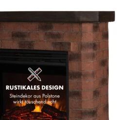 Villach Elektrischer Kamin 1800W Steindekor Polystone Fernbedienung -Einrichtungsgeschäft 10032595 de 0006 logo