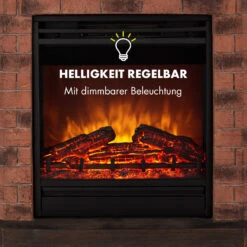 Villach Elektrischer Kamin 1800W Steindekor Polystone Fernbedienung -Einrichtungsgeschäft 10032595 de 0007 logo