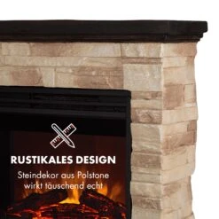 Kaprun Elektrischer Kamin 1800W Steindekor Polystone Fernbedienung 14 Kaprun Elektrischer Kamin 1800W Steindekor Polystone Fernbedienung -Einrichtungsgeschäft 10032596 de 0006 logo