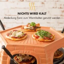 Capricciosa Pizzaofen 1500W Abdeckung Aus Terracotta Warmhaltefunktion -Einrichtungsgeschäft 10032597 de 0006 logo