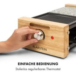 Chateaubriand Nuovo Raclette 1200W Aluminium / Stein 8 Personen Holz -Einrichtungsgeschäft 10032729 de 0005 logo