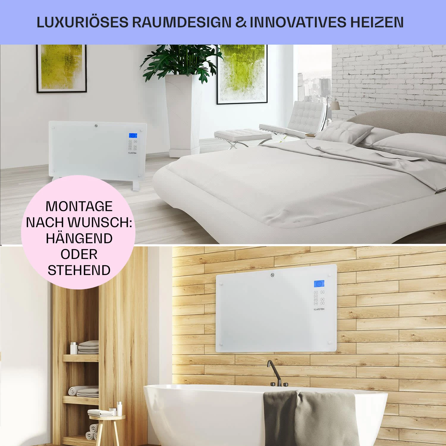 Norderney Konvektions-Heizgerät Thermostat Timer 2000W 30m² Weiß 7 Norderney Konvektions-Heizgerät Thermostat Timer 2000W 30m² Weiß – Bild 7