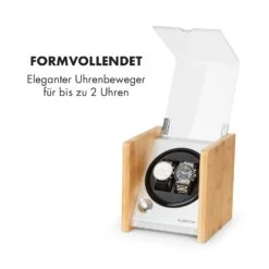 Hanoi 2 Uhrenbeweger, 2 Uhren, 3 Geschwindigkeiten, 4 Modi, Bambus -Einrichtungsgeschäft 10032797 de 0003 logo