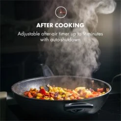 Hektor Dunstabzugshaube Einbau 52cm Abluft: 530 M³/h LED Touch Glas -Einrichtungsgeschäft 10032862 uk 0007 logo Klarstein Hektor Dunstabzugshaube Einbau weiss