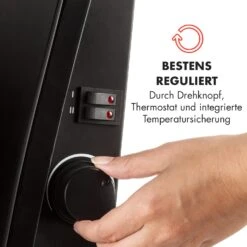 Gotland Glaskonvektor 600, 900 Und 1500W Standgerät Schwarz -Einrichtungsgeschäft 10032867 de 0003 logo